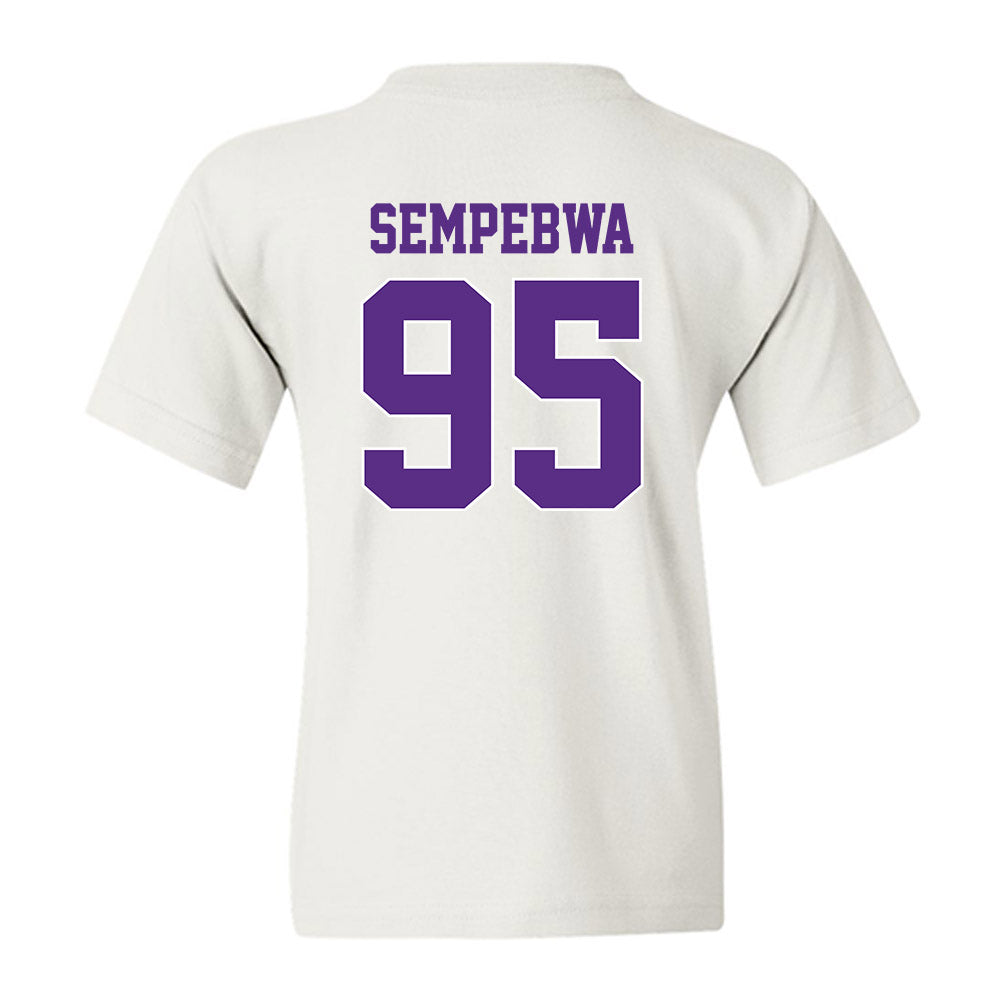 TCU - NCAA Football : Caleb Sempebwa - Classic Shersey Youth T-Shirt-1