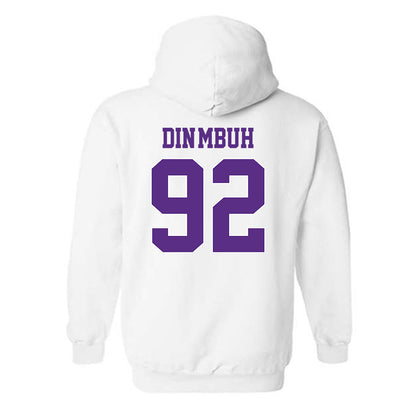 TCU - NCAA Football : Ansel Din-Mbuh - Classic Shersey Hooded Sweatshirt-1