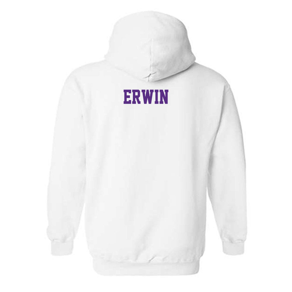 TCU - NCAA Men's Swimming & Diving : Quint Erwin - Classic Shersey Hooded Sweatshirt-1