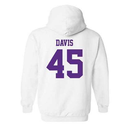 TCU - NCAA Baseball : Lance Davis - Classic Shersey Hooded Sweatshirt-1