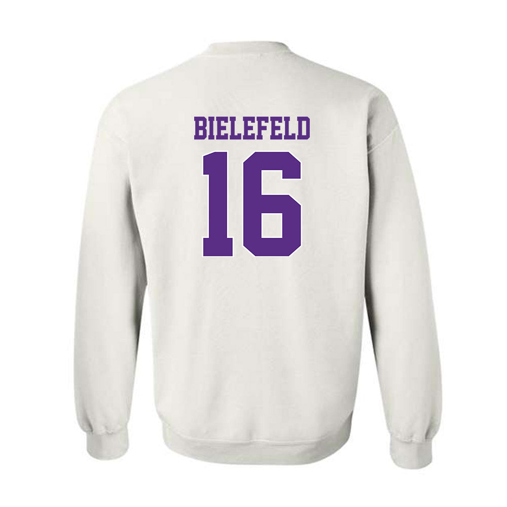 TCU - NCAA Women's Basketball : Clara Bielefeld - Classic Shersey Crewneck Sweatshirt-1