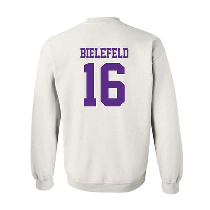 TCU - NCAA Women's Basketball : Clara Bielefeld - Classic Shersey Crewneck Sweatshirt-1