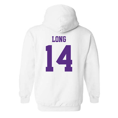 TCU - NCAA Beach Volleyball : Anna Long - Classic Shersey Hooded Sweatshirt-1