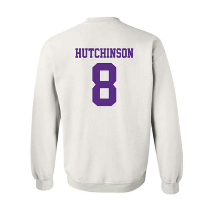 TCU - NCAA Baseball : Lane Hutchinson - Classic Shersey Crewneck Sweatshirt-1