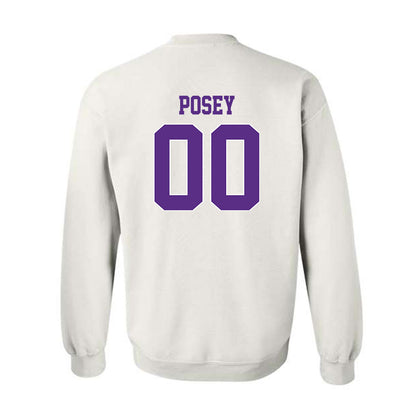 TCU - NCAA Men's Basketball : Jace Posey - Classic Shersey Crewneck Sweatshirt-1