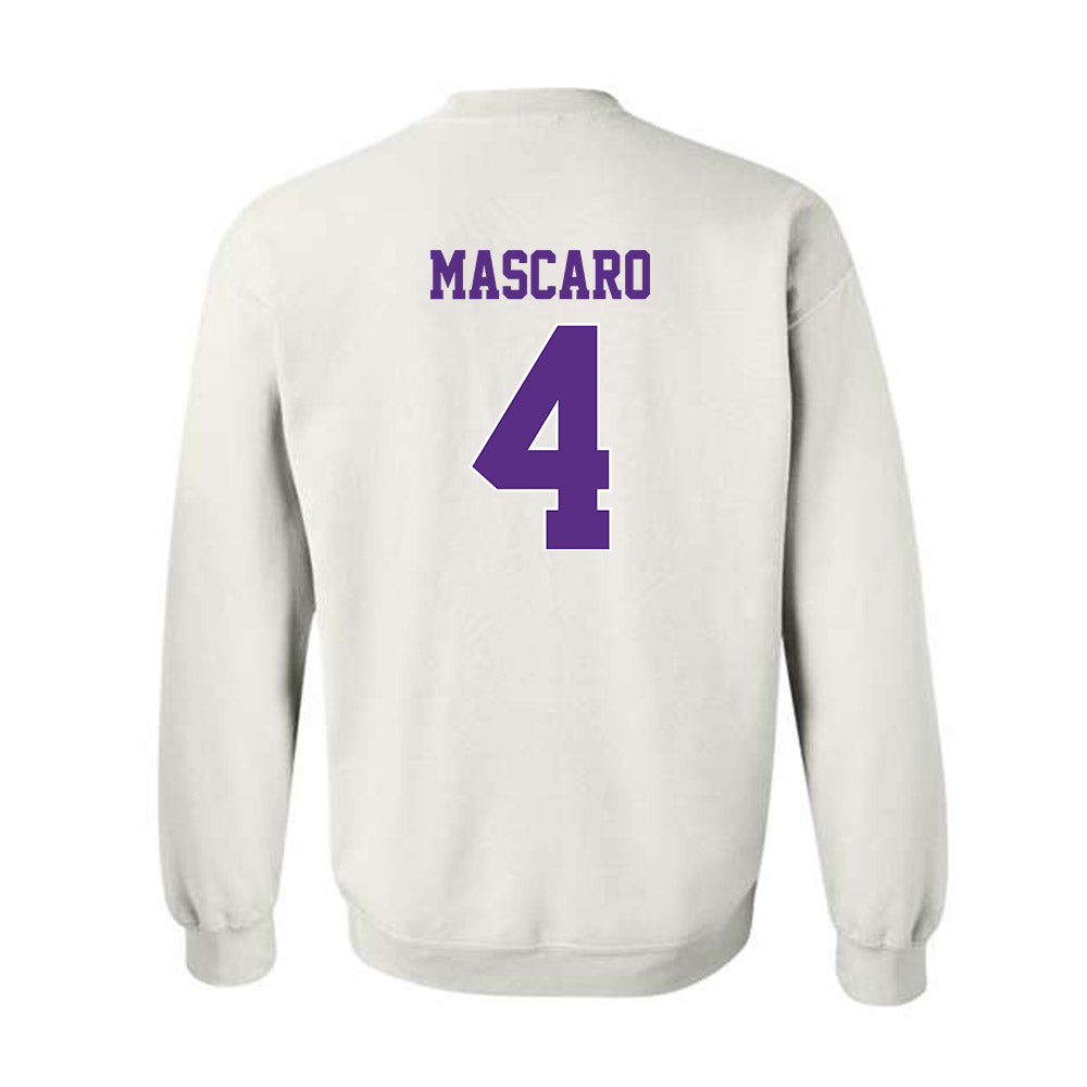 TCU - NCAA Baseball : CJ Mascaro - Classic Shersey Crewneck Sweatshirt-1