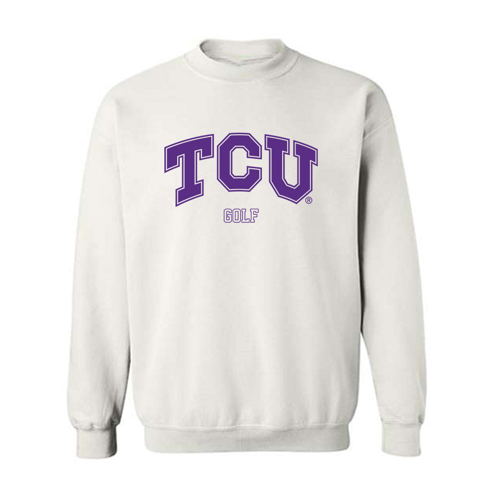 TCU - NCAA Men's Golf : Sam Udovich - Classic Shersey Crewneck Sweatshirt-0