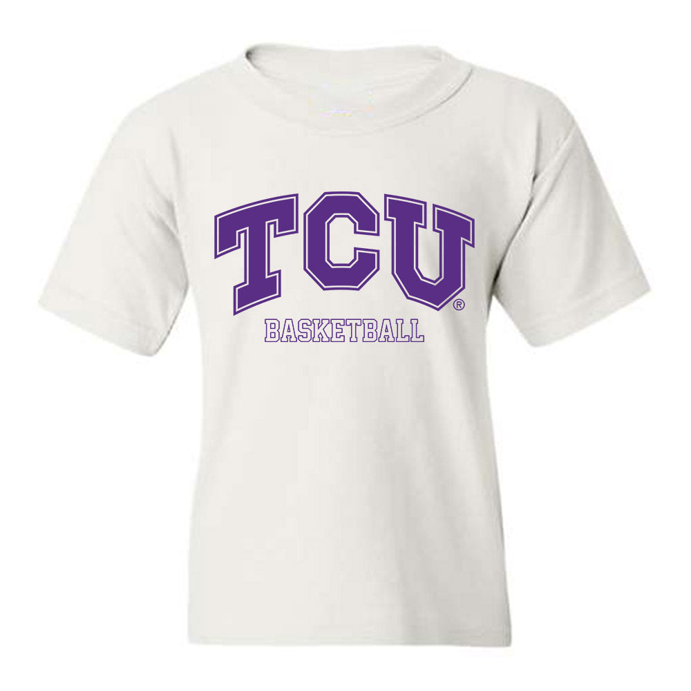 TCU - NCAA Men's Basketball : Trazarien White - Classic Shersey Youth T-Shirt