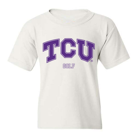 TCU - NCAA Men's Golf : Charlie Wylie - Classic Shersey Youth T-Shirt