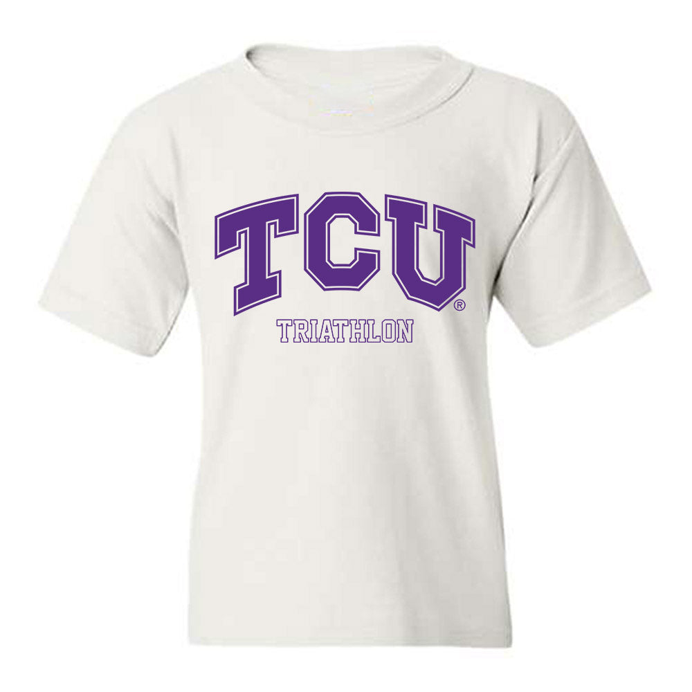 TCU - NCAA Triathlon : Stefania Salazar - Classic Shersey Youth T-Shirt-0