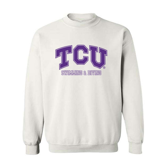 TCU - NCAA Women's Swimming & Diving : Nina Vadovicova - Classic Shersey Crewneck Sweatshirt-0
