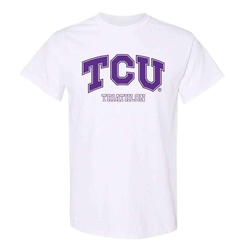 TCU - NCAA Triathlon : Stefania Salazar - Classic Shersey T-Shirt-0