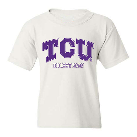 TCU - NCAA Equestrian : Madilynn Lo Porto - Classic Shersey Youth T-Shirt-0