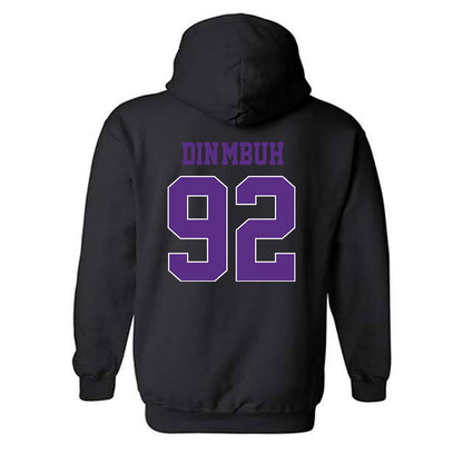 TCU - NCAA Football : Ansel Din-Mbuh - Classic Fashion Shersey Hooded Sweatshirt-1