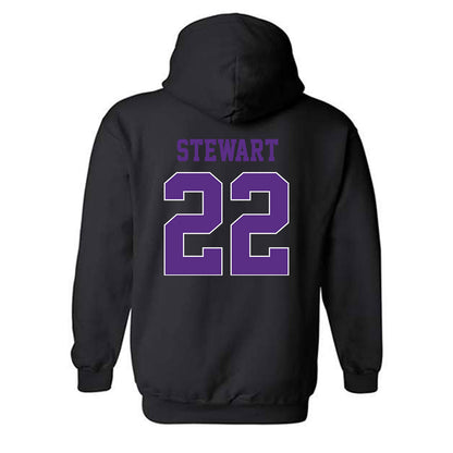 TCU - NCAA Men's Basketball : Adam Stewart - Classic Fashion Shersey Hooded Sweatshirt