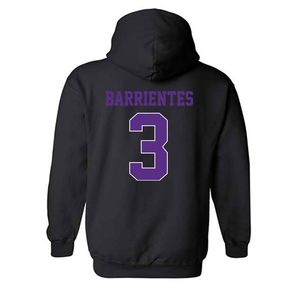 TCU - NCAA Baseball : Aiden Barrientes - Classic Fashion Shersey Hooded Sweatshirt-1