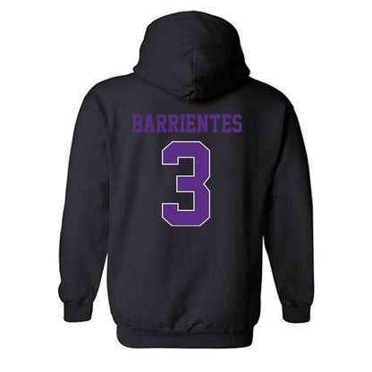 TCU - NCAA Baseball : Aiden Barrientes - Classic Fashion Shersey Hooded Sweatshirt-1