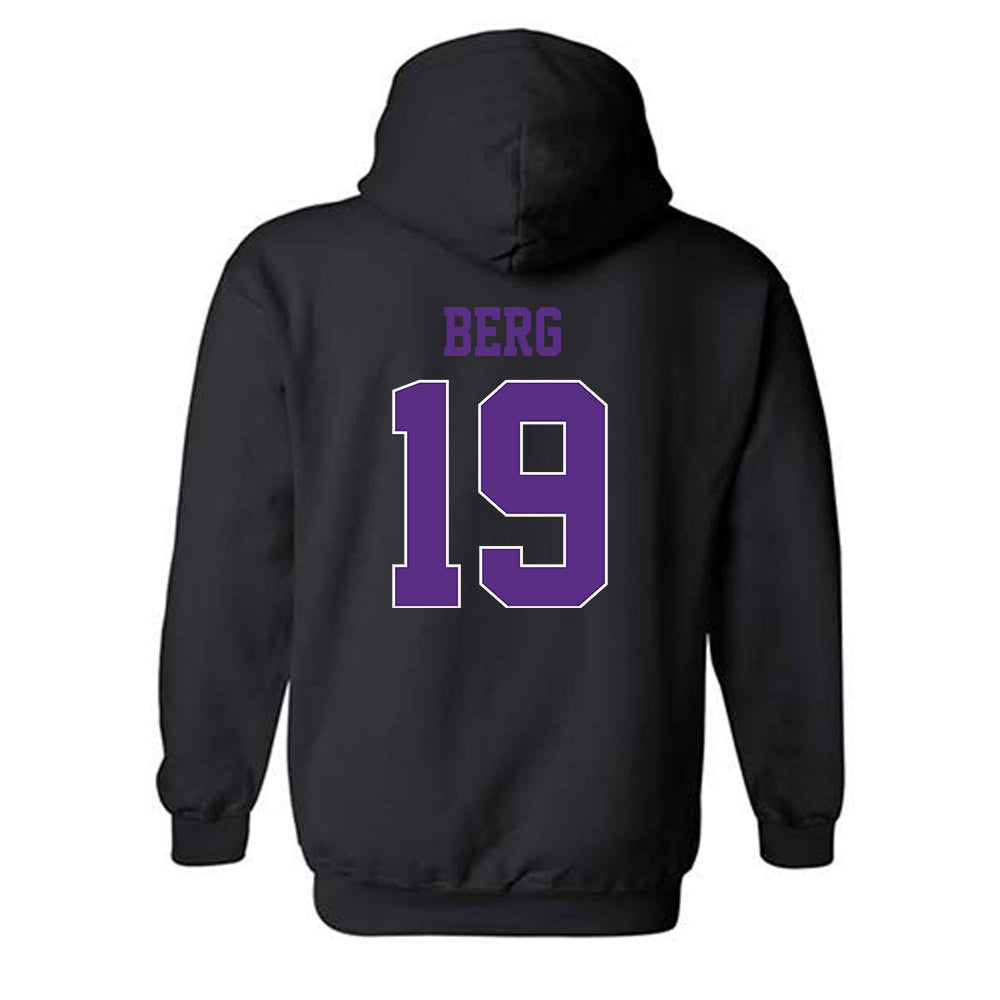 TCU - NCAA Women's Volleyball : Mckenzie Berg - Classic Fashion Shersey Hooded Sweatshirt-1