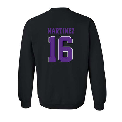 TCU - NCAA Football : Jonah Martinez - Classic Fashion Shersey Crewneck Sweatshirt-1