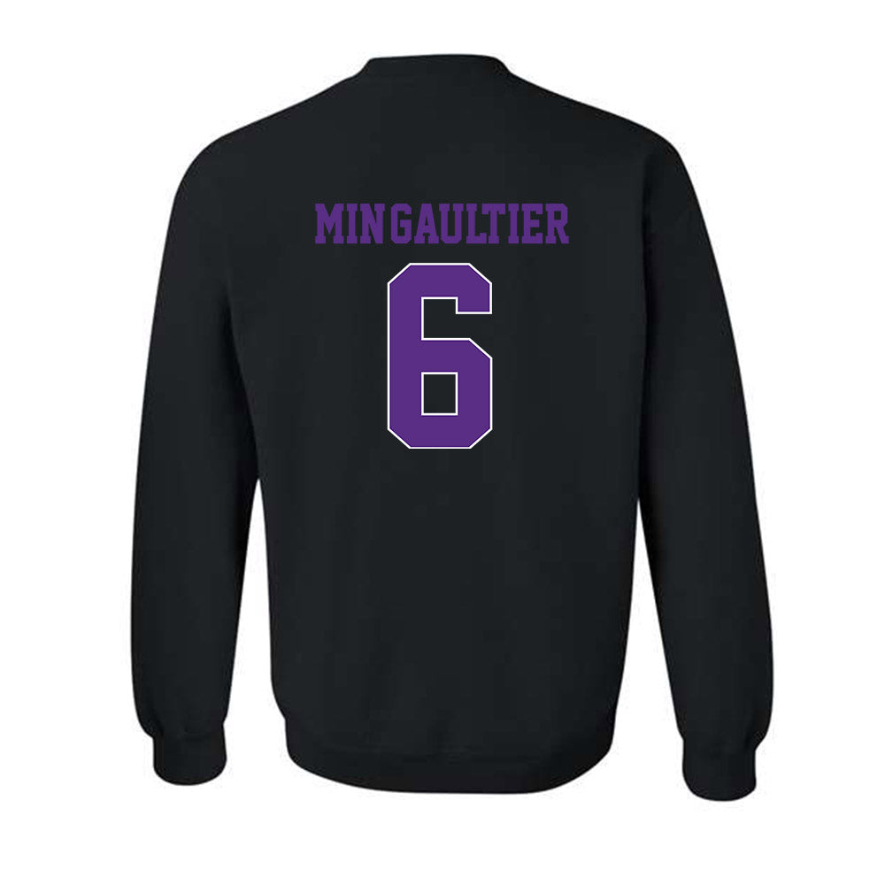 TCU - NCAA Women's Golf : Camille Min-Gaultier - Classic Fashion Shersey Crewneck Sweatshirt-1