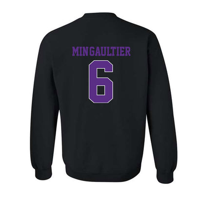 TCU - NCAA Women's Golf : Camille Min-Gaultier - Classic Fashion Shersey Crewneck Sweatshirt-1