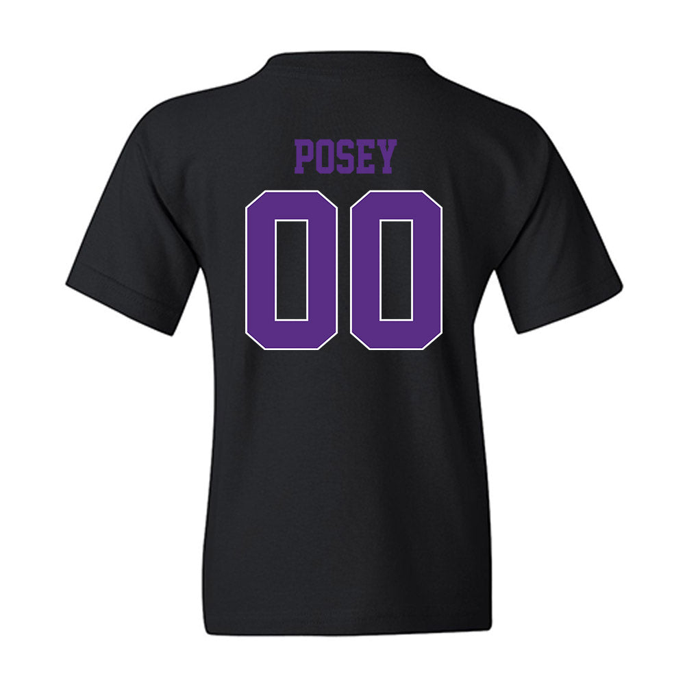 TCU - NCAA Men's Basketball : Jace Posey - Classic Fashion Shersey Youth T-Shirt-1