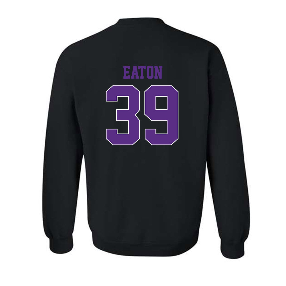 TCU - NCAA Baseball : Cole Eaton - Classic Fashion Shersey Crewneck Sweatshirt-1