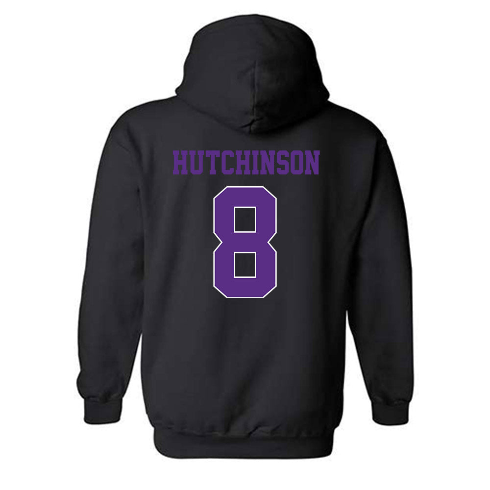 TCU - NCAA Baseball : Lane Hutchinson - Classic Fashion Shersey Hooded Sweatshirt-1