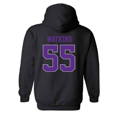 TCU - NCAA Football : Lawson Watkins - Classic Fashion Shersey Hooded Sweatshirt-1