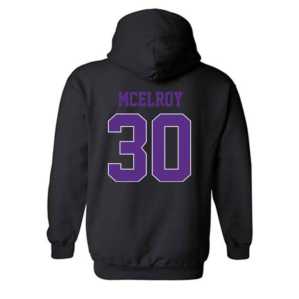 TCU - NCAA Men's Basketball : Drew McElroy - Classic Fashion Shersey Hooded Sweatshirt