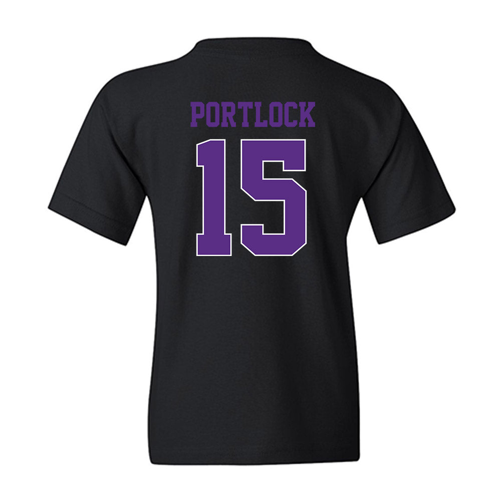 TCU - NCAA Women's Basketball : Sarah Portlock - Classic Fashion Shersey Youth T-Shirt-1