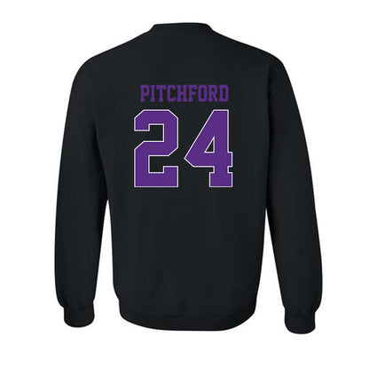 TCU - NCAA Football : Joe Pitchford - Classic Fashion Shersey Crewneck Sweatshirt-1