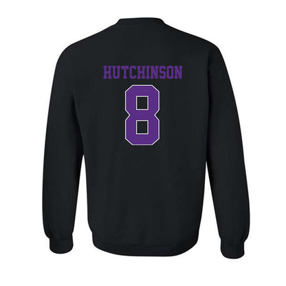 TCU - NCAA Baseball : Lane Hutchinson - Classic Fashion Shersey Crewneck Sweatshirt-1