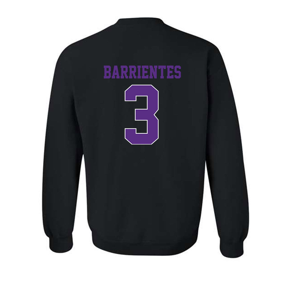 TCU - NCAA Baseball : Aiden Barrientes - Classic Fashion Shersey Crewneck Sweatshirt-1