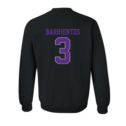 TCU - NCAA Baseball : Aiden Barrientes - Classic Fashion Shersey Crewneck Sweatshirt-1