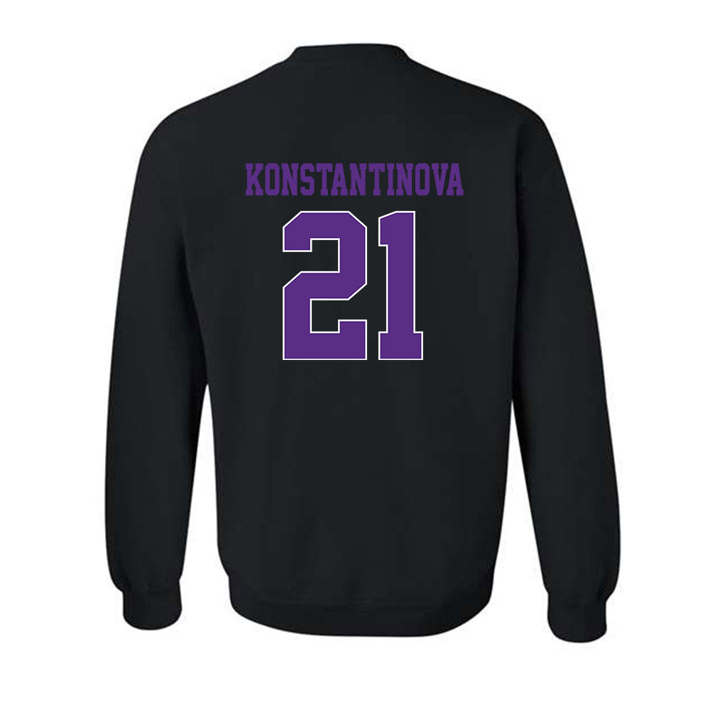 TCU - NCAA Beach Volleyball : Deniela Konstantinova - Classic Fashion Shersey Crewneck Sweatshirt