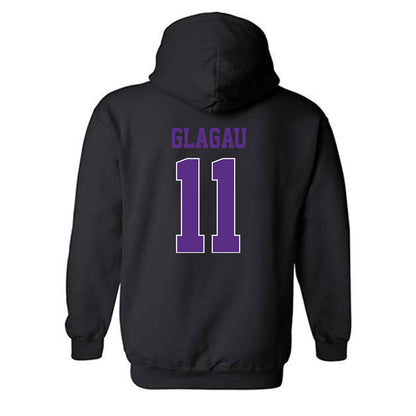 TCU - NCAA Beach Volleyball : Emma Glagau - Classic Fashion Shersey Hooded Sweatshirt