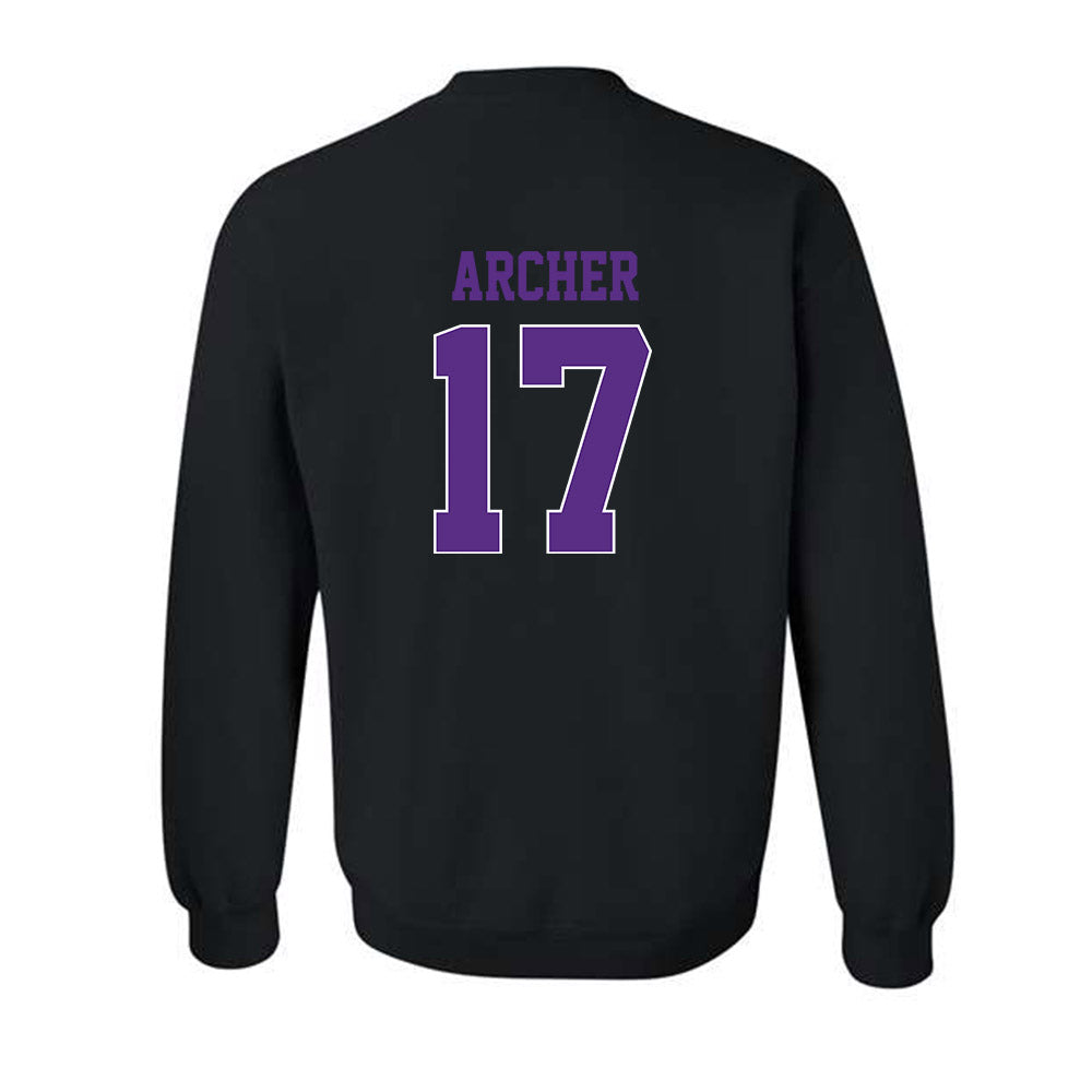 TCU - NCAA Women's Volleyball : Rosemary Archer - Classic Fashion Shersey Crewneck Sweatshirt-1