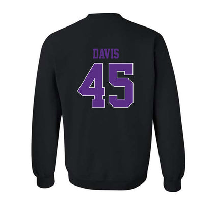 TCU - NCAA Baseball : Lance Davis - Classic Fashion Shersey Crewneck Sweatshirt-1