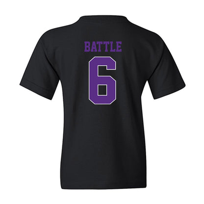 TCU - NCAA Football : Trent Battle - Classic Fashion Shersey Youth T-Shirt-1