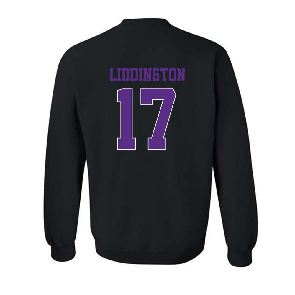 TCU - NCAA Baseball : Rob Liddington - Classic Fashion Shersey Crewneck Sweatshirt-1