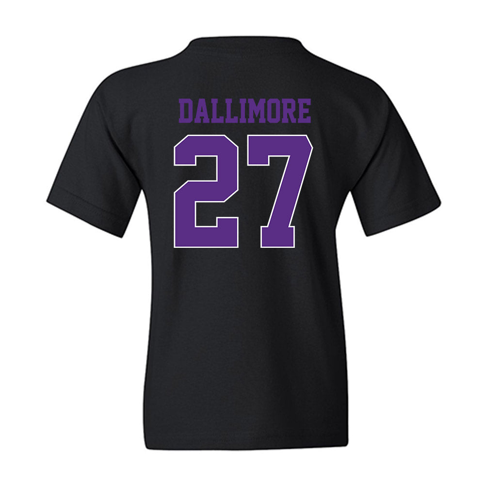 TCU - NCAA Baseball : Brady Dallimore - Classic Fashion Shersey Youth T-Shirt-1
