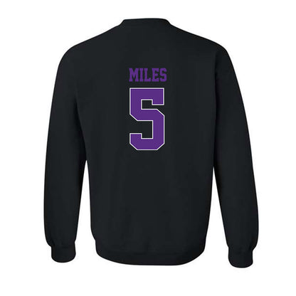 TCU - NCAA Women's Basketball : Olivia Miles - Classic Fashion Shersey Crewneck Sweatshirt-1