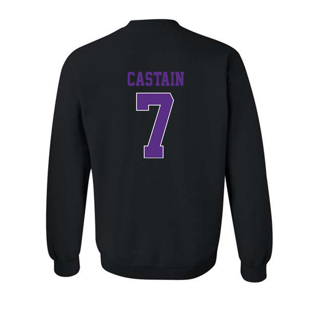 TCU - NCAA Women's Soccer : Seven Castain - Classic Fashion Shersey Crewneck Sweatshirt