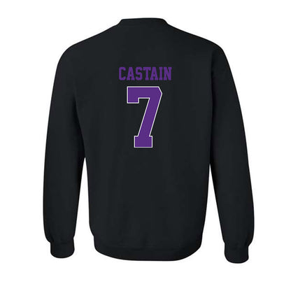 TCU - NCAA Women's Soccer : Seven Castain - Classic Fashion Shersey Crewneck Sweatshirt