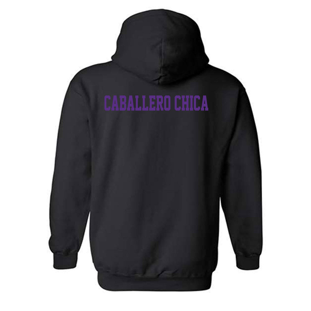 TCU - NCAA Women's Tennis : Raquel Caballero Chica - Classic Fashion Shersey Hooded Sweatshirt-1