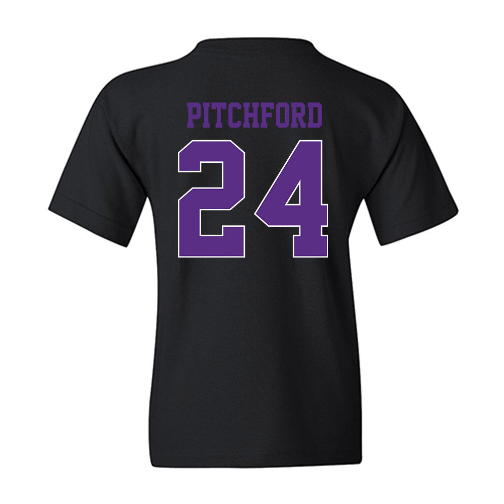 TCU - NCAA Football : Joe Pitchford - Classic Fashion Shersey Youth T-Shirt-1