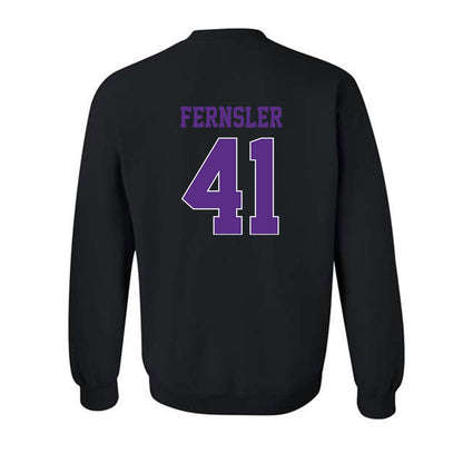 TCU - NCAA Baseball : Uli Fernsler - Classic Fashion Shersey Crewneck Sweatshirt-1