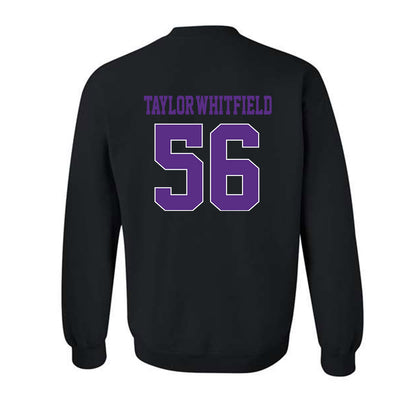 TCU - NCAA Football : Benjamin Taylor-Whitfield - Classic Fashion Shersey Crewneck Sweatshirt-1