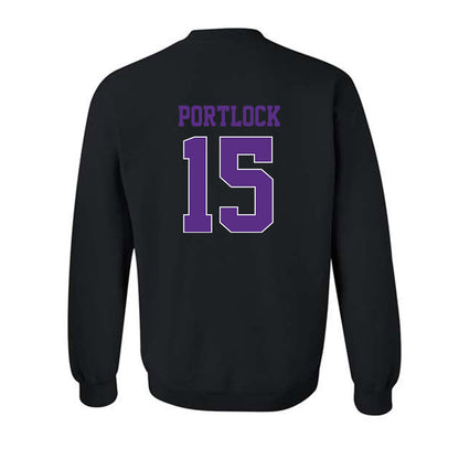 TCU - NCAA Women's Basketball : Sarah Portlock - Classic Fashion Shersey Crewneck Sweatshirt-1